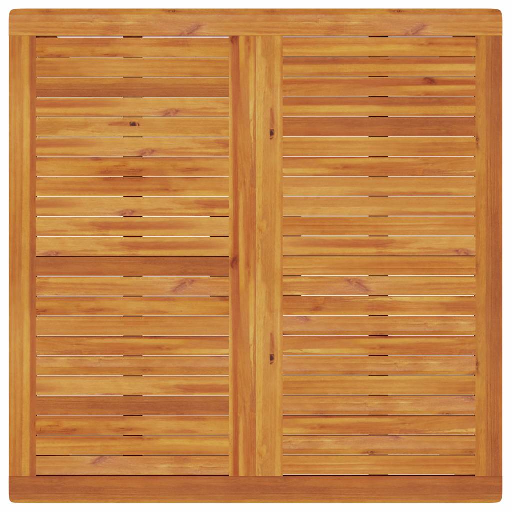 vidaXL Garden Dining Set 5 pcs Brown Solid Acacia Wood