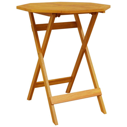 vidaXL Folding Bistro Set Folding 3 pcs Brown Solid Acacia Wood
