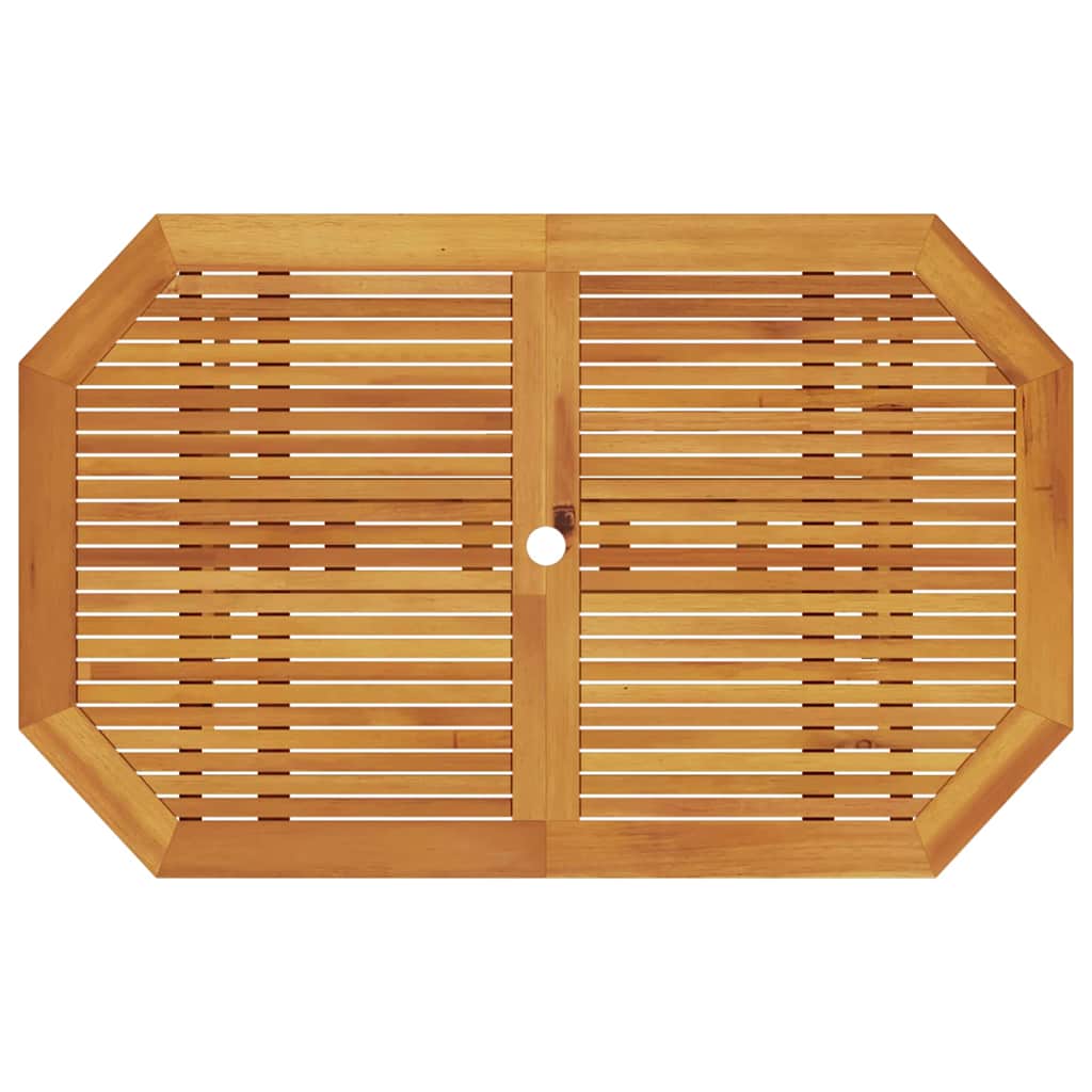 vidaXL Garden Dining Set Folding 5 pcs Brown Solid Acacia Wood