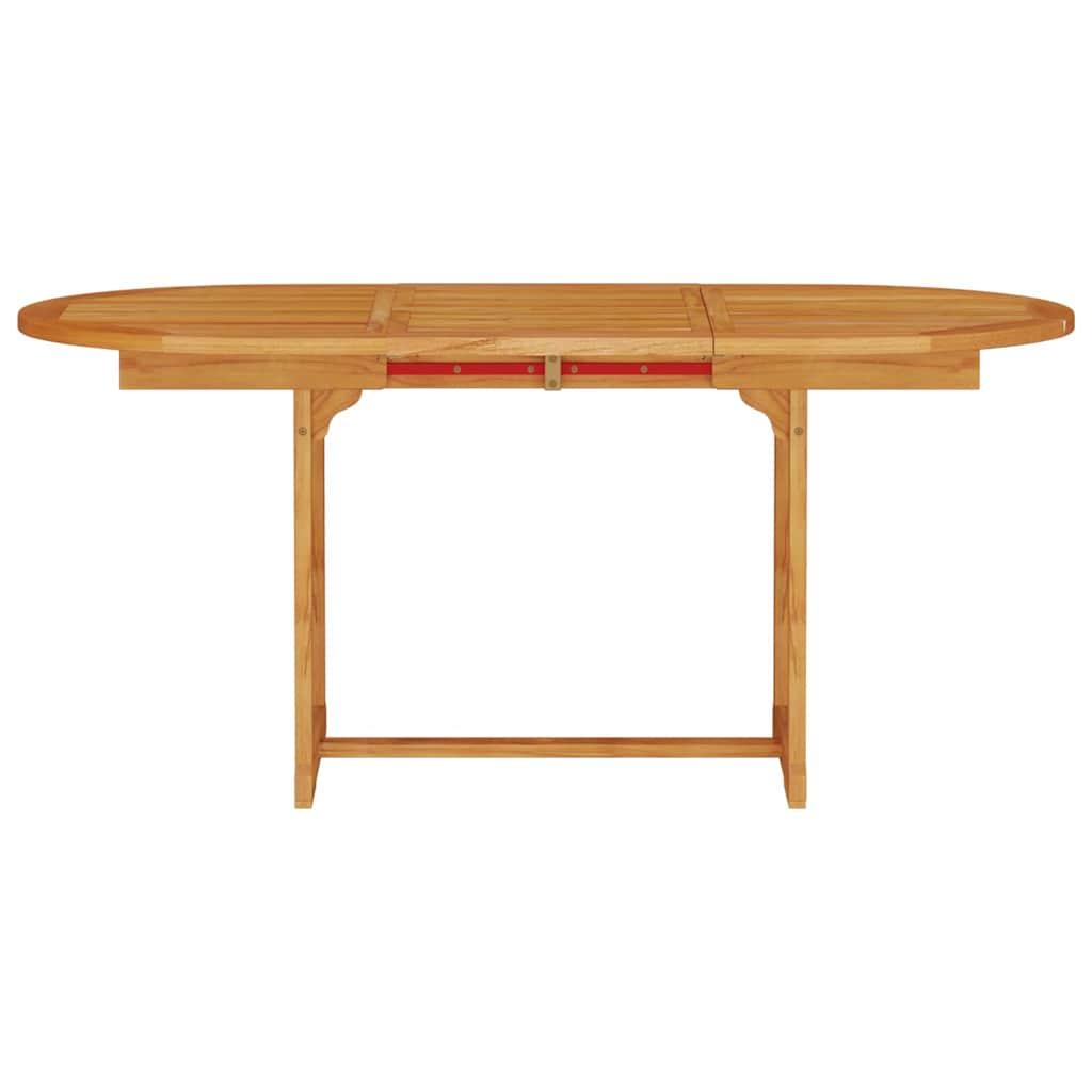 vidaXL Garden Dining Set Folding 5 pcs Brown Solid Acacia Wood