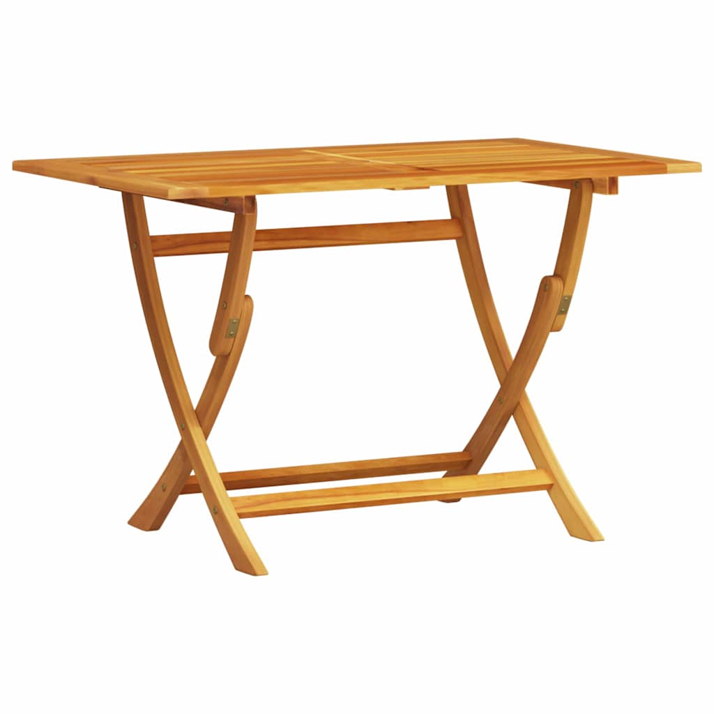 vidaXL Garden Dining Set Folding 5 pcs Brown Solid Acacia Wood