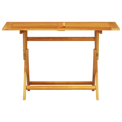 vidaXL Garden Dining Set Folding 7 pcs Brown Solid Acacia Wood