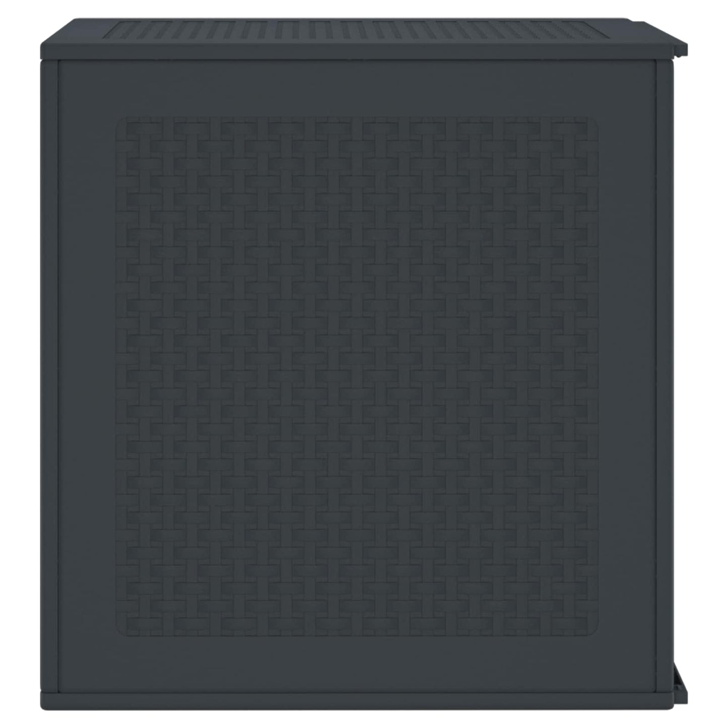 vidaXL Storage Box Anthracite 55 x 53 x 57 cm Polypropylene