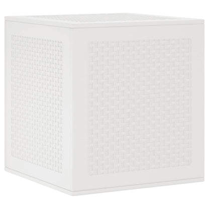 vidaXL Storage Box with Storage White 55 x 53 x 57 cm Polypropylene