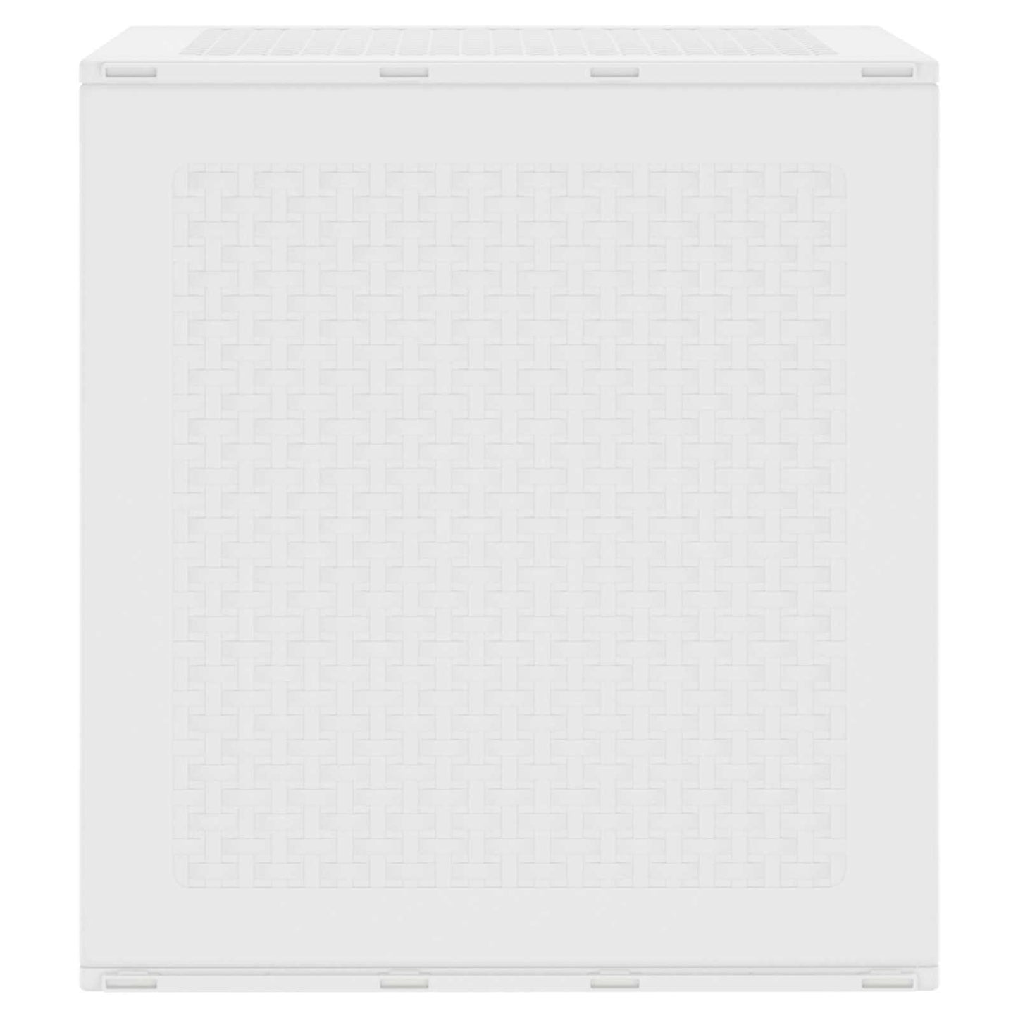 vidaXL Storage Box with Storage White 55 x 53 x 57 cm Polypropylene