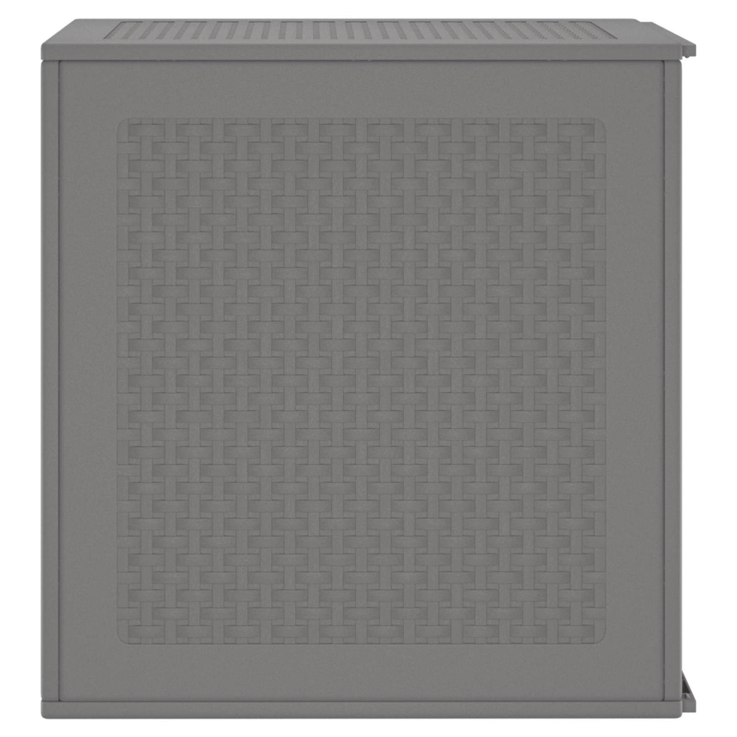 vidaXL Storage Box Light Grey 55 x 53 x 57 cm Polypropylene