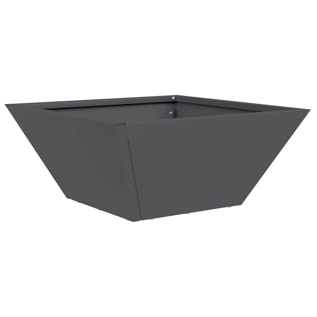 vidaXL Garden Planter 5 pcs Anthracite 35 x 35 x 15 cm