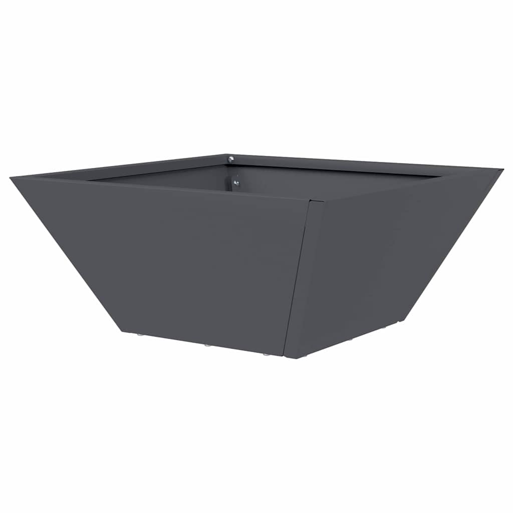 vidaXL Garden Planter 5 pcs Anthracite 35 x 35 x 15 cm