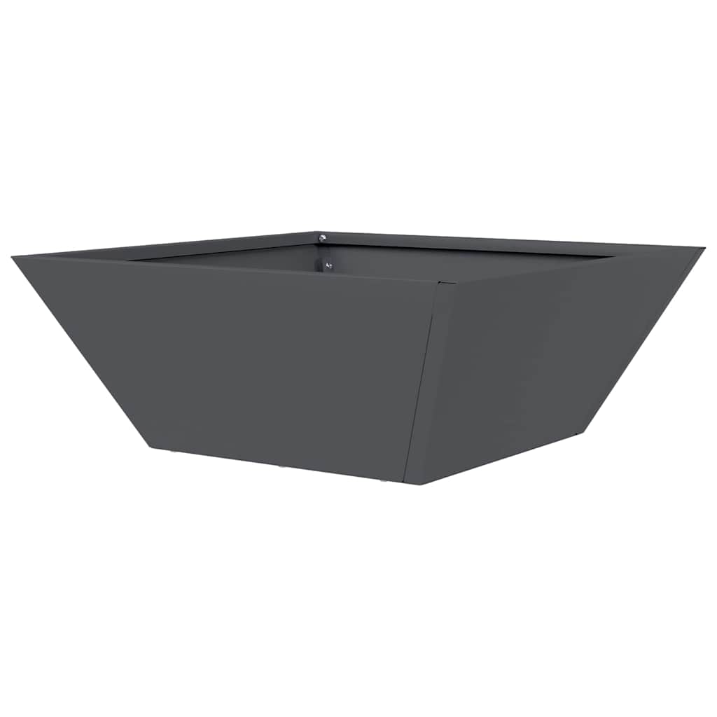 vidaXL Garden Planter 5 pcs Anthracite 40 x 40 x 15 cm