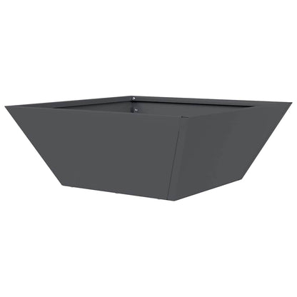 vidaXL Garden Planter 5 pcs Anthracite 40 x 40 x 15 cm