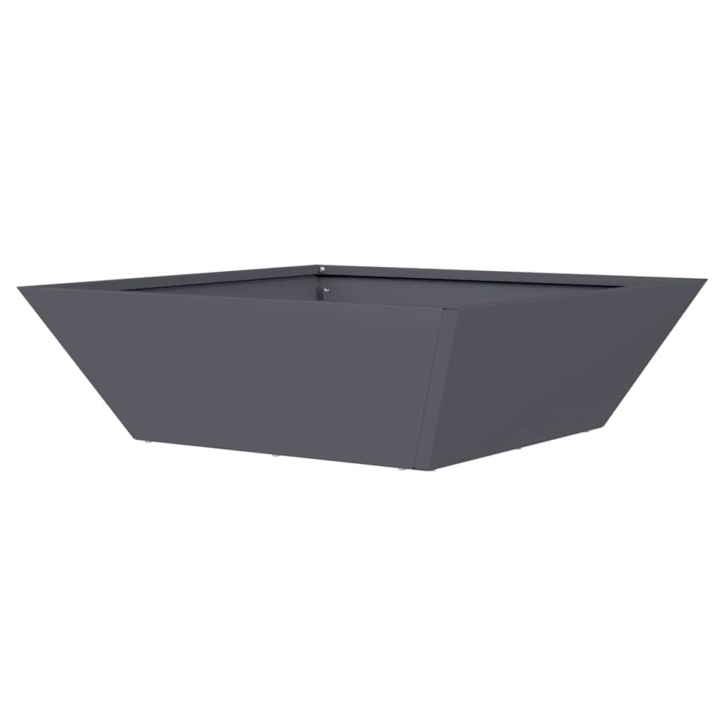 vidaXL Garden Planter 5 pcs Anthracite 50 x 50 x 15 cm