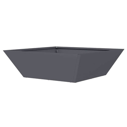 vidaXL Garden Planter 5 pcs Anthracite 50 x 50 x 15 cm