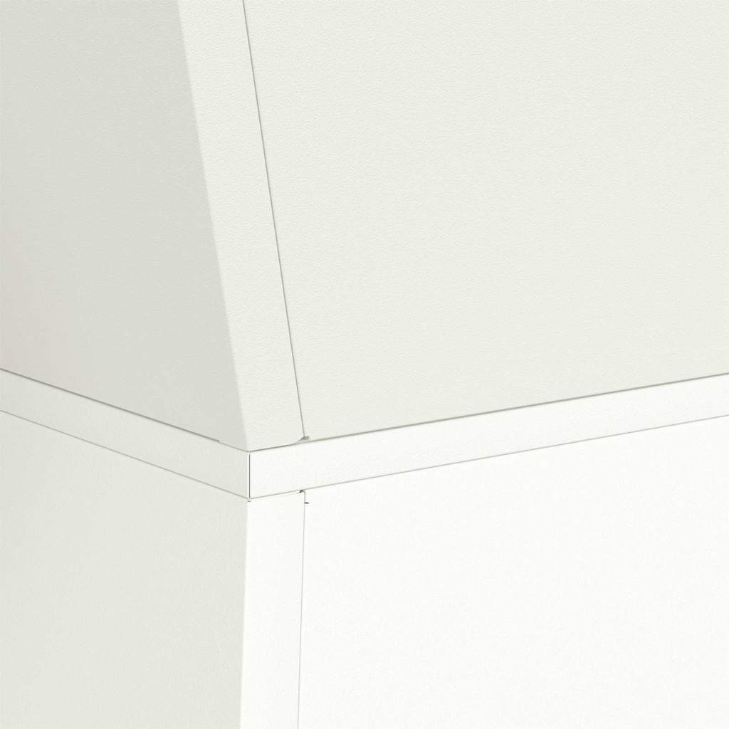 vidaXL Pillar Planter White 35 x 35 x 73 cm