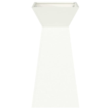 vidaXL Pillar Planter 2 pcs White 35 x 35 x 73 cm