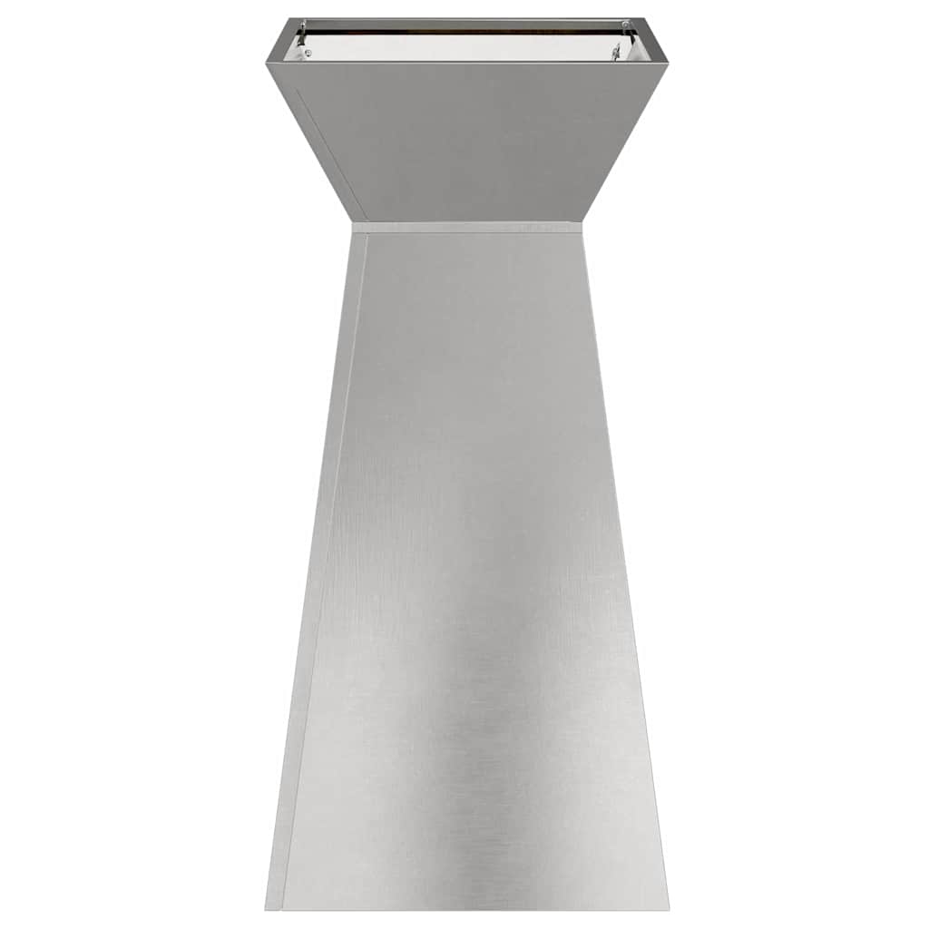 vidaXL Pillar Planter Silver 35 x 35 x 73 cm Stainless Steel