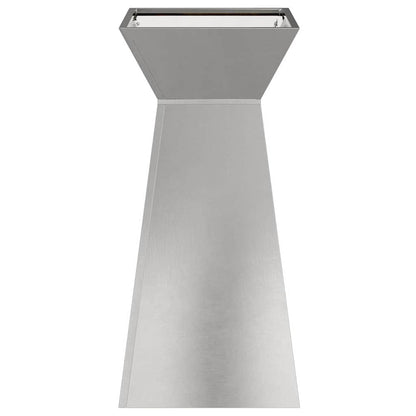 vidaXL Pillar Planter Silver 35 x 35 x 73 cm Stainless Steel