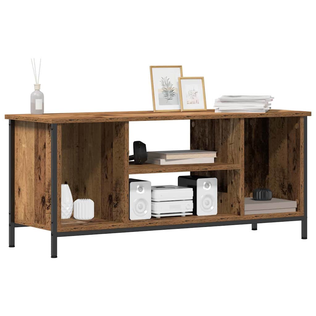 vidaXL TV Cabinet Old Wood 102 x 35 x 45 cm Engineered Wood