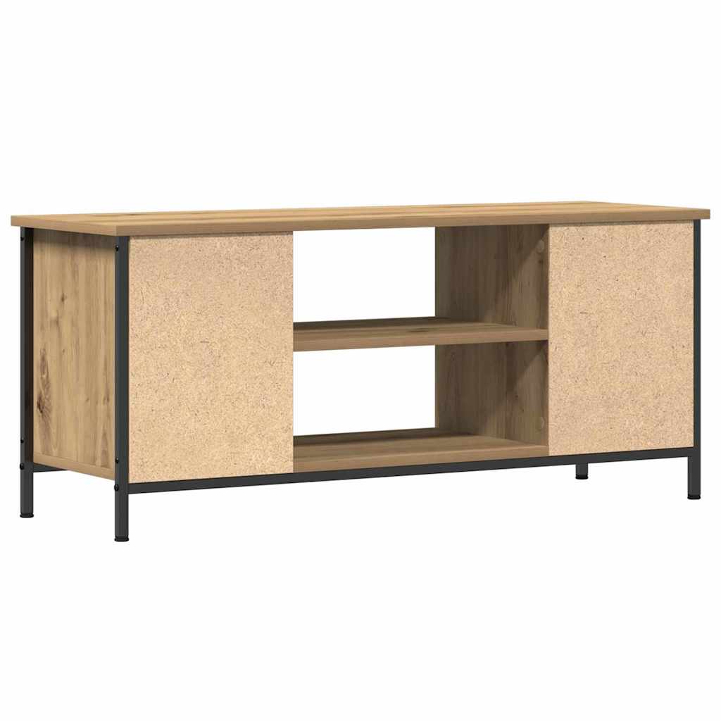 vidaXL TV Cabinet 102 x 35 x 45 cm Artisan Oak Engineered Wood