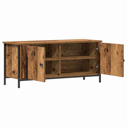 vidaXL TV Cabinet Old Wood 100 x 35 x 45 cm Engineered Wood
