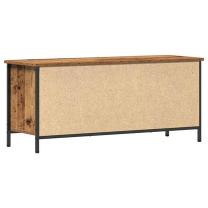 vidaXL TV Cabinet Old Wood 100 x 35 x 45 cm Engineered Wood