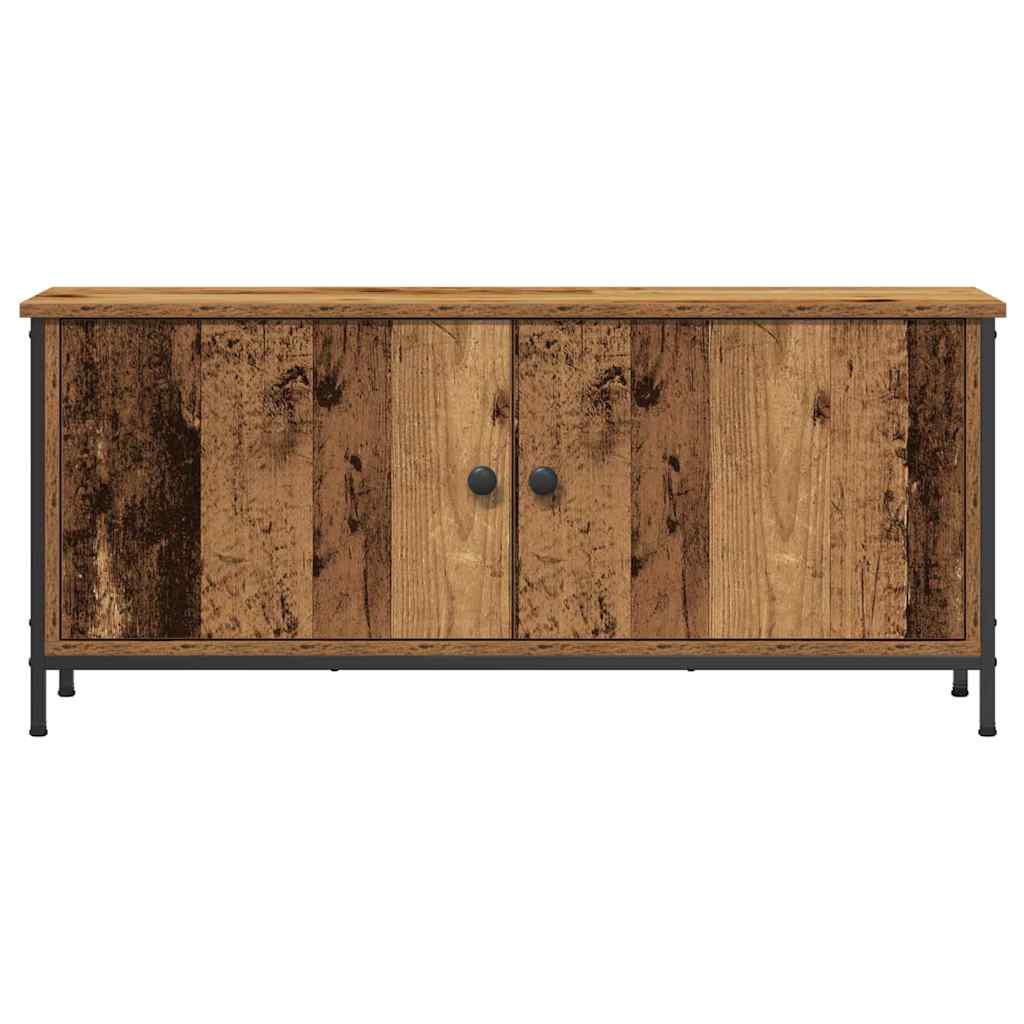 vidaXL TV Cabinet Old Wood 100 x 35 x 45 cm Engineered Wood