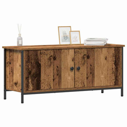 vidaXL TV Cabinet Old Wood 100 x 35 x 45 cm Engineered Wood