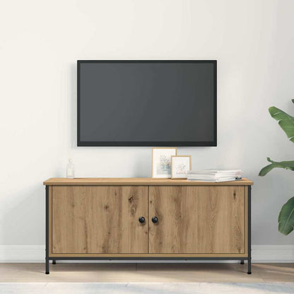 vidaXL TV Cabinet 100 x 35 x 45 cm Artisan Oak Engineered Wood