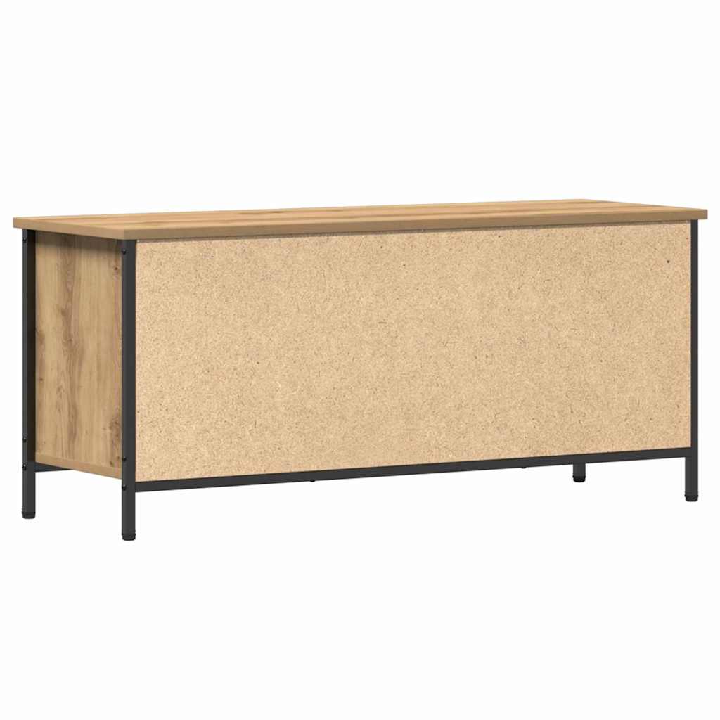vidaXL TV Cabinet 100 x 35 x 45 cm Artisan Oak Engineered Wood