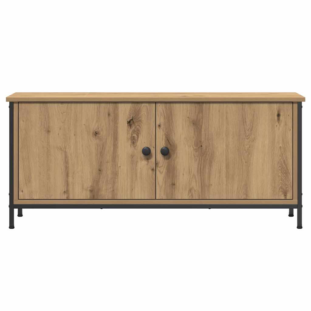 vidaXL TV Cabinet 100 x 35 x 45 cm Artisan Oak Engineered Wood