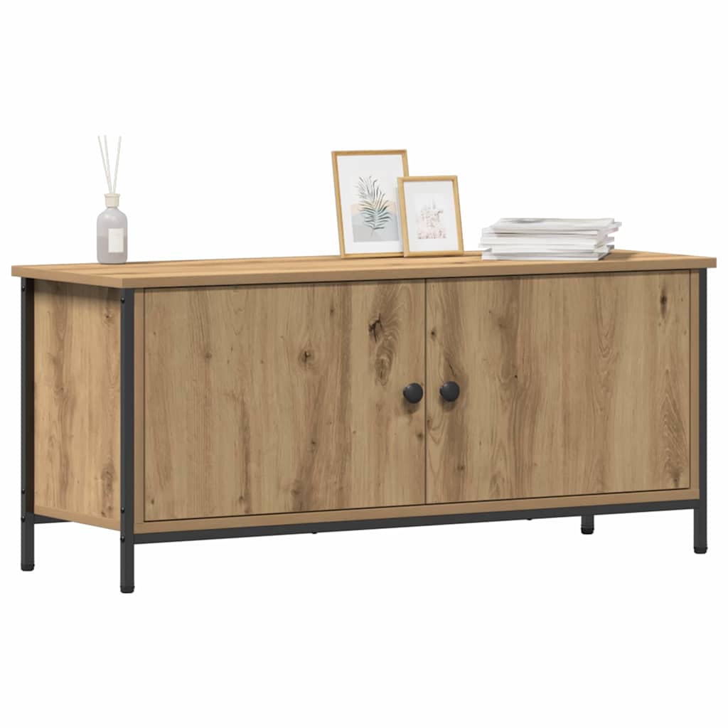 vidaXL TV Cabinet 100 x 35 x 45 cm Artisan Oak Engineered Wood