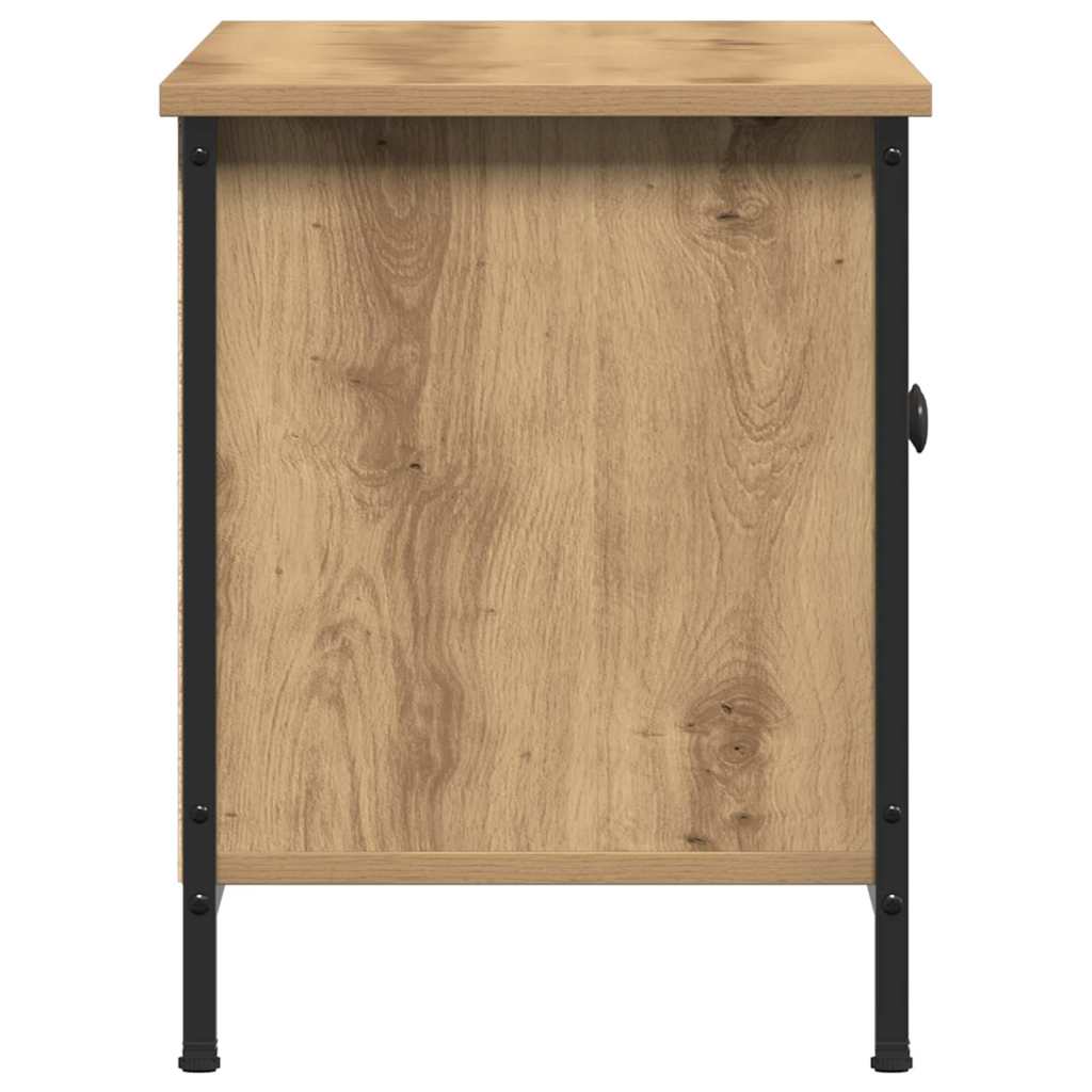 vidaXL TV Cabinet 100 x 35 x 45 cm Artisan Oak Engineered Wood