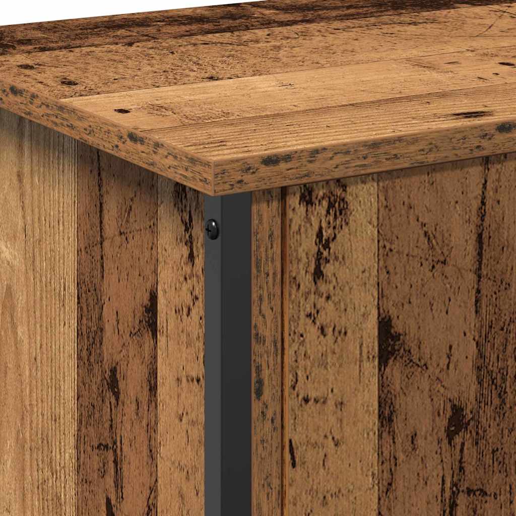 vidaXL TV Cabinet Old Wood 60 x 35 x 45 cm Engineered Wood