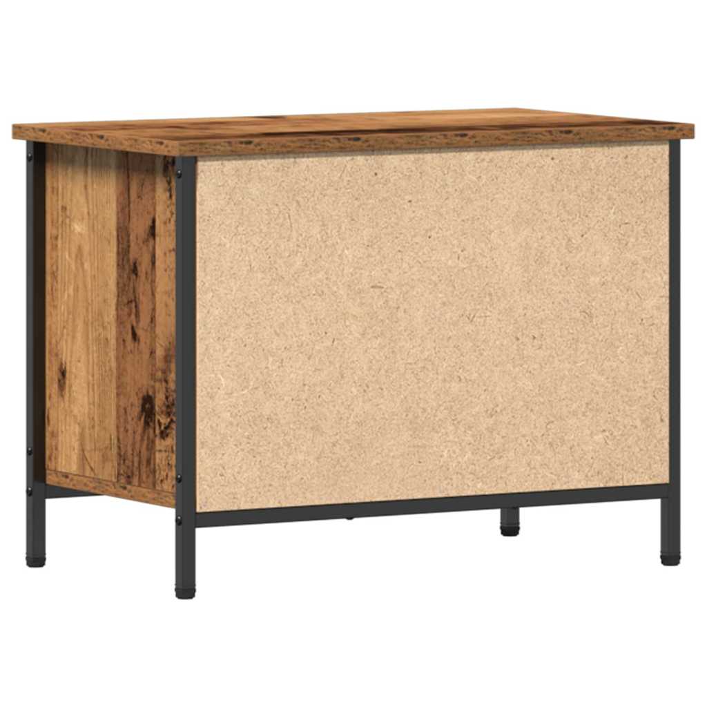 vidaXL TV Cabinet Old Wood 60 x 35 x 45 cm Engineered Wood