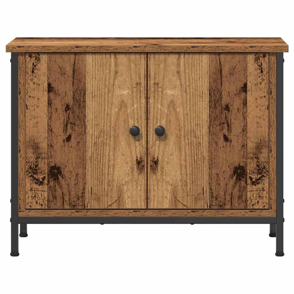 vidaXL TV Cabinet Old Wood 60 x 35 x 45 cm Engineered Wood
