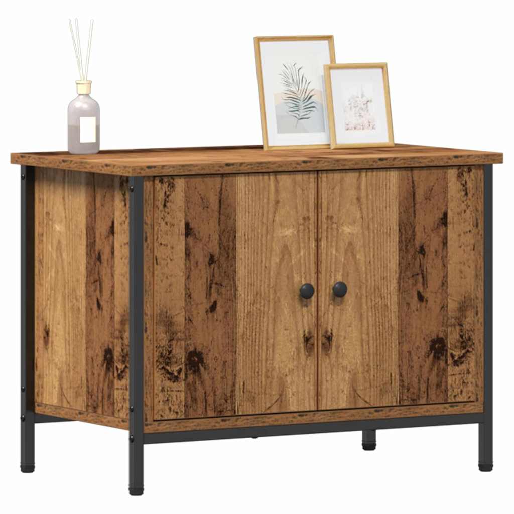 vidaXL TV Cabinet Old Wood 60 x 35 x 45 cm Engineered Wood