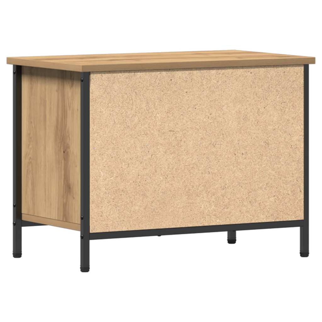 vidaXL TV Cabinet Artisan Oak 60 x 35 x 45 cm Engineered Wood