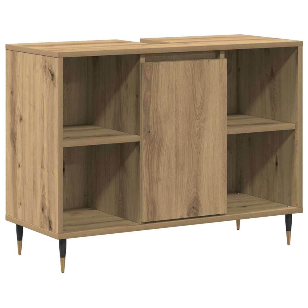 vidaXL Bathroom Cabinet Artisan Oak 80 x 33 x 60 cm Engineered Wood
