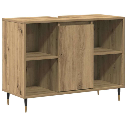 vidaXL Bathroom Cabinet Artisan Oak 80 x 33 x 60 cm Engineered Wood