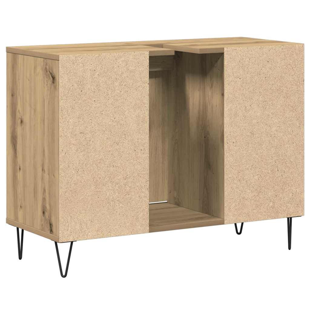 vidaXL Bathroom Cabinet Artisan Oak 80 x 33 x 60 cm Engineered Wood