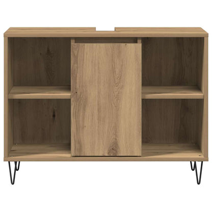vidaXL Bathroom Cabinet Artisan Oak 80 x 33 x 60 cm Engineered Wood