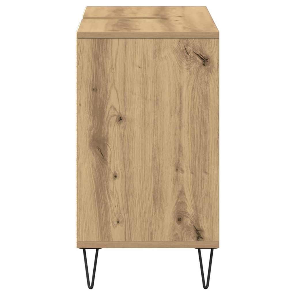 vidaXL Bathroom Cabinet Artisan Oak 80 x 33 x 60 cm Engineered Wood