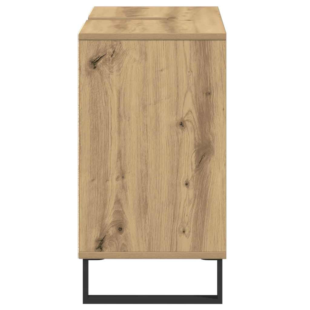 vidaXL Bathroom Cabinet Artisan Oak 80 x 33 x 60 cm Engineered Wood