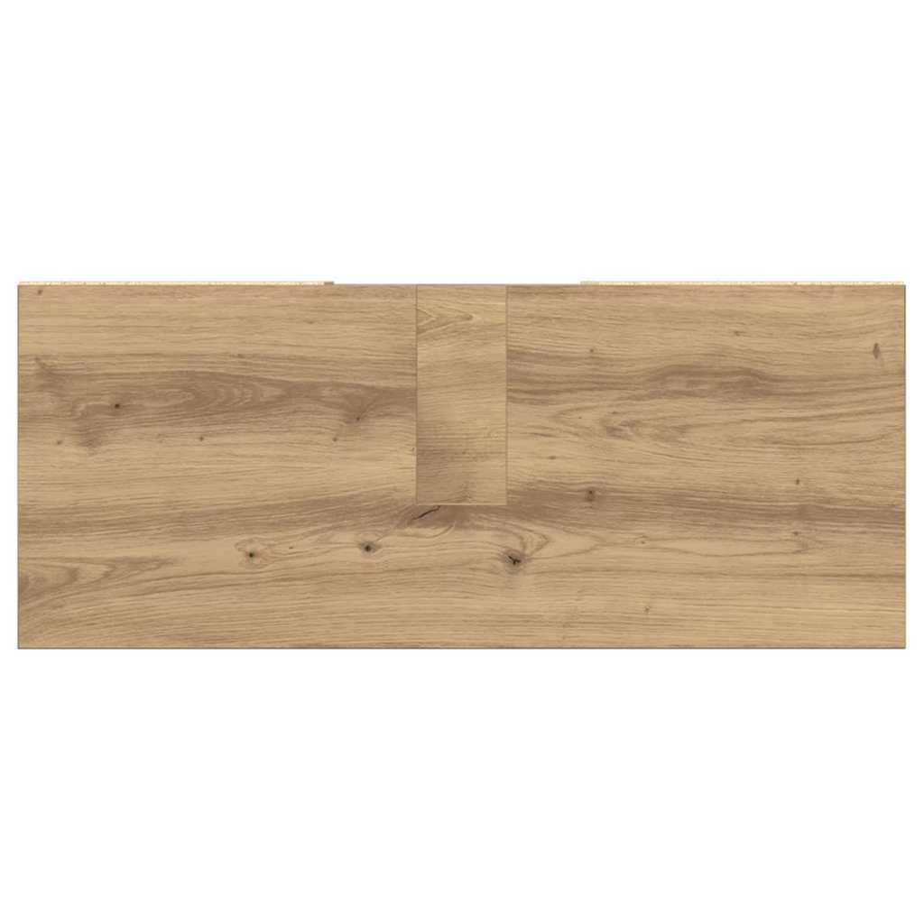 vidaXL Bathroom Cabinet Artisan Oak 80 x 33 x 60 cm Engineered Wood