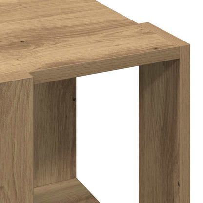 vidaXL Coffee Table Artisan Oak 32 x 32 x 30 cm Engineered Wood