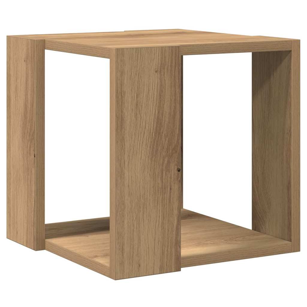 vidaXL Coffee Table Artisan Oak 32 x 32 x 30 cm Engineered Wood