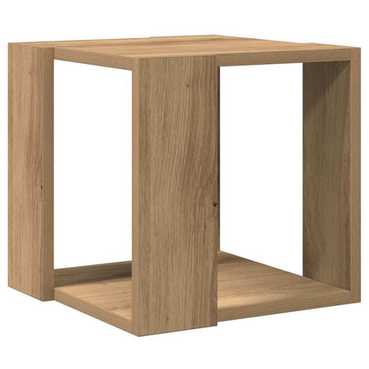 vidaXL Coffee Table Artisan Oak 32 x 32 x 30 cm Engineered Wood