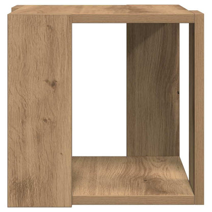 vidaXL Coffee Table Artisan Oak 32 x 32 x 30 cm Engineered Wood