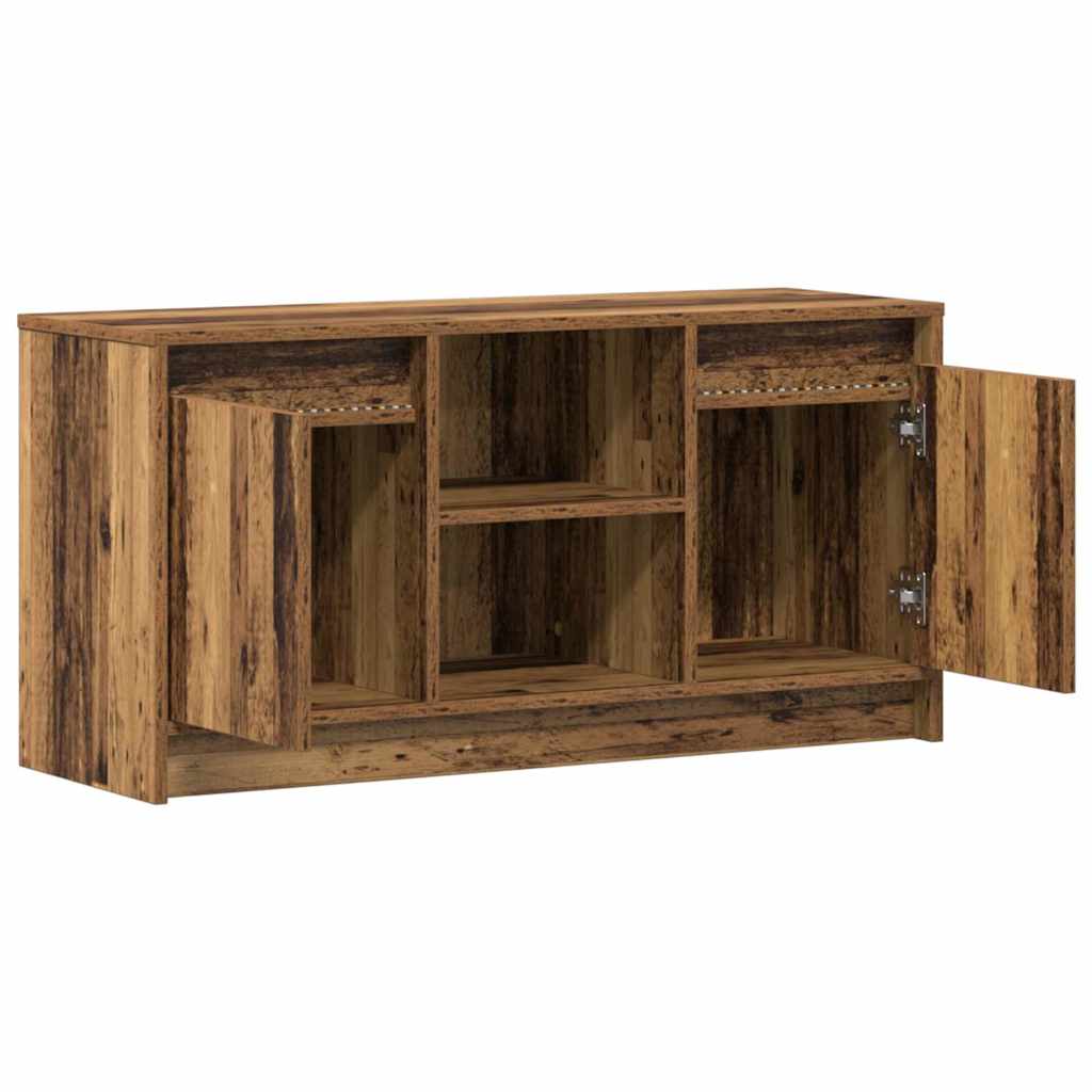 vidaXL TV Units Brown 100 x 34 x 50 cm Engineered wood