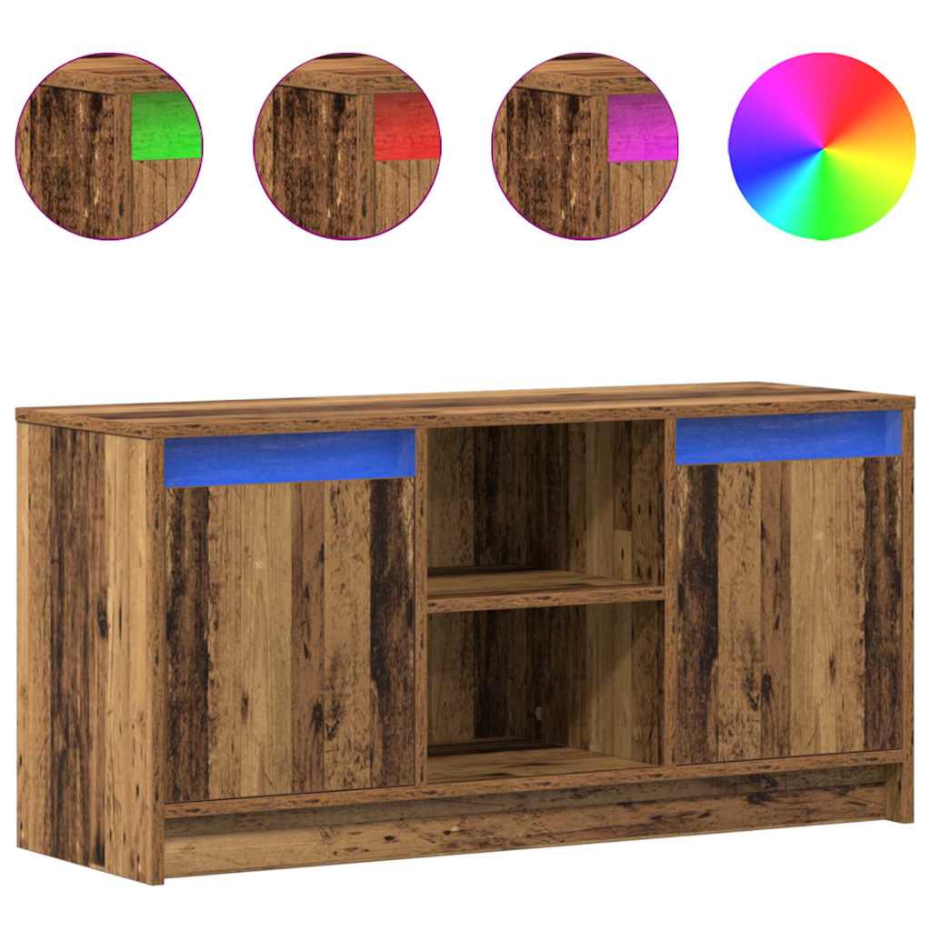 vidaXL TV Units Brown 100 x 34 x 50 cm Engineered wood