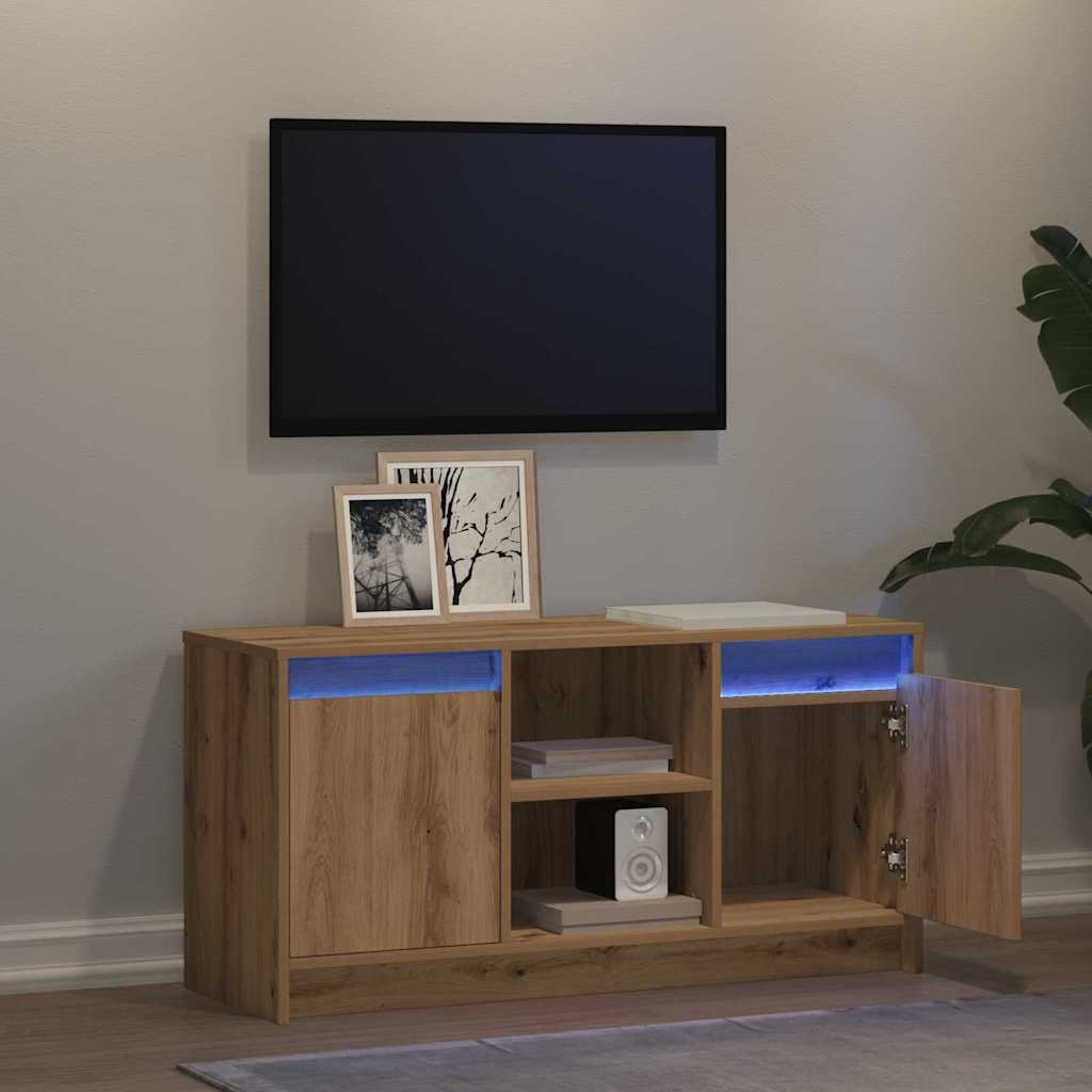 vidaXL TV Units Brown 100 x 34 x 50 cm Engineered wood